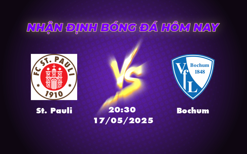 Nhận định Soi kèo St Pauli vs Bochum Trận đấu sống còn tại Bundesliga 1 st pauli bochum 17 05 bundesliga